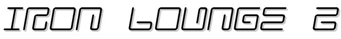 Iron Lounge 2 font